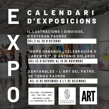 Calendari d’exposicions